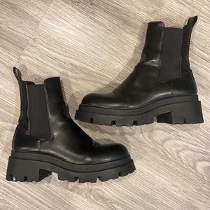 Zara chunky boots
